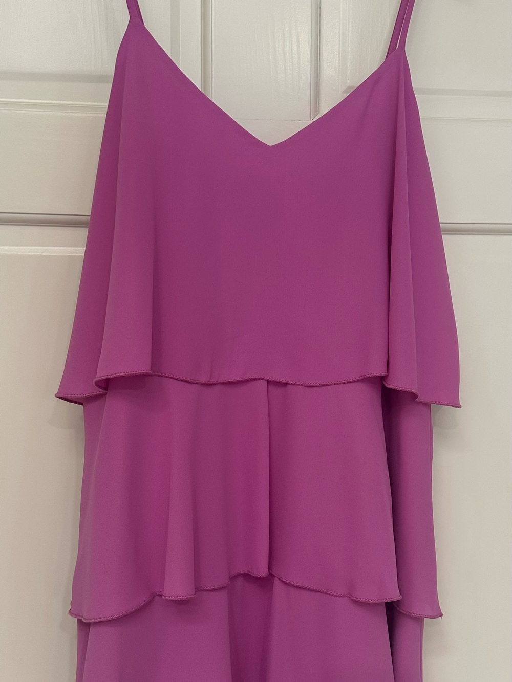 Show Me Your MuMu Layered Spaghetti-Strap Dress — Magenta